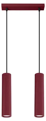 Productafbeelding van Hanglamp KARBON 2 bordeaux
