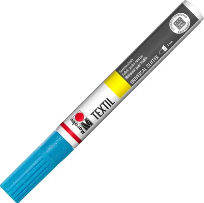 Obrázek produktu pro Marabu 01190003592, Tyrkysová, Různé barvy, Kulatý, 3 mm, Textil, 1 kusů
