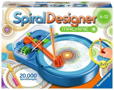Zdjęcie produktu dla Ravensburger 00.029.713, Spirograf dla dzieci, 6 lat(a), Wielobarwny