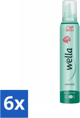 Obrázek produktu pro Wella Extra silně tužící pěna na vlasy 200 ml - hodnotné balení - 6 kusů