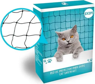Produktbild von Katzenabsperrung - Katzenmetallgitter - Balkon Katzenabsperrung - Katzenzäunung - Katzenzaun