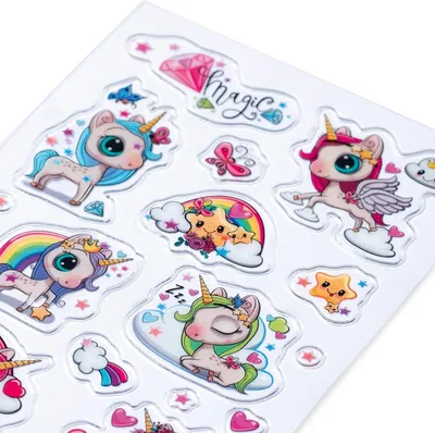 Produktbild von HERMA Enchanted Unicorn, 16 Stück(e), Mehrfarbig