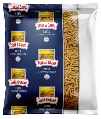 Produktbild von Terra Di Grano Maccheroni Lisci 5000g – Italienische Hartweizengrieß-Pasta