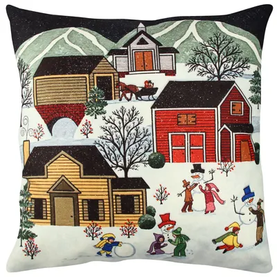 Obrázok produktu pre Evila Originals, A11927- GRV2160, Bunt, Kopfkissen, 50% Baumwolle / 50% Polyester