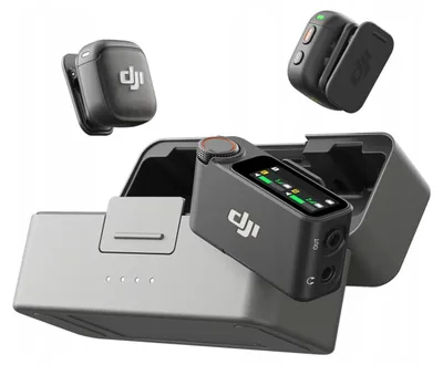 Image de DJI Mic 3 (2 émetteurs + 1 récepteur + étui de chargement)