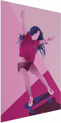 Produktbild von Posterpapier Poster - Powerslide 40x60 cm Menschen h-A-0146-ao-a