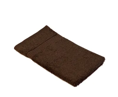 Produktbild von sleepling - liebling Gästetuch, 100% hochwertige Baumwolle, mit Schlaufe, 30 x 50 cm, waschbar & trocknergeeignet, formstabil, weich, mocca