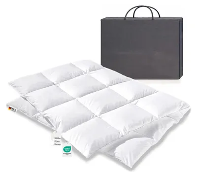 Produktbild von Daunendecke sibirische Daunen Bettdecke Daunenbett 135x200 900g