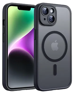 Obrázok produktu pre Techsuit – PureFrost MagSafe obal na iPhone 14 – matný čierny