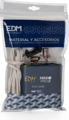 Produktbild von Edm Akku-set 45007+11201+38440+44022+36511 Schwarz  Schwarz One Size