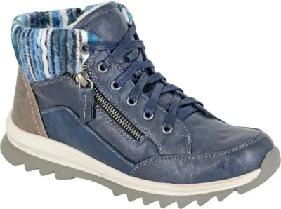 Image de Cipriata - Bottes "Erte" pour femme DF4596 (38 EU) (Marine)