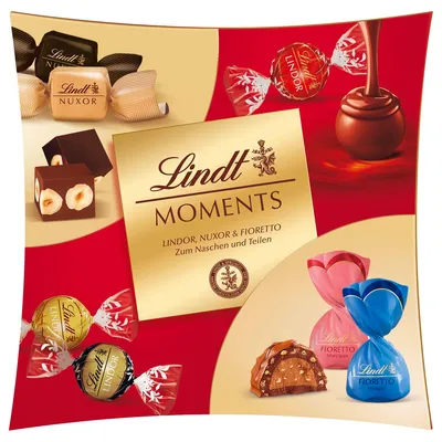 Image de Lindt Moments Mélange Lindor Nuxor Fioretto 223g
