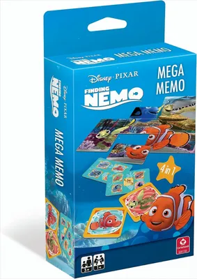 Produktbild von Findet Nemo Kartenspiel - Mega Memo