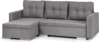 Produktbild von FOLLER Ecksofa mit Schlaffunktion - Grau