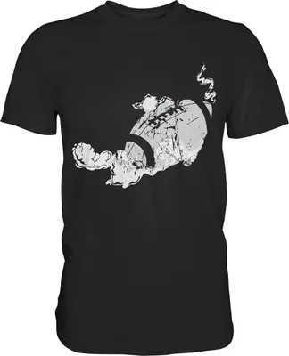 Produktbild von American Football T-Shirt – Black / XXL