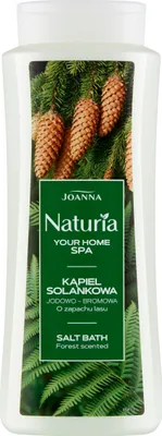 Image de JOANNA Naturia Bain de sel corporel iode-brome-forêt 500ml