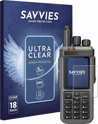 Produktbild von 18x Für Radtel RT-880 Schutzfolie Savvies Displayschutz Display Schutz Folie Klar Transparent