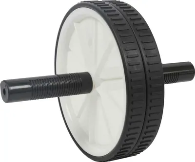 Image de HowHomely | Corewheel - Appareil de fitness - Noir - Antidérapant - Idéal pour les abdominaux - Compact et efficace