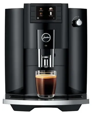Productafbeelding van Jura E6, uitvoering: Piano Black (artikelnummer: 15437)