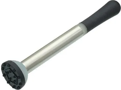 Produktbild von BarCraft - Cocktail-Muddler oder Cocktail-Stößel, Edelstahl, 21 cm