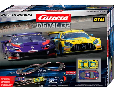 Immagine prodotto di Carrera 20030038 Pista digitale 132 "Dalla pole al podio" Mercedes + Ferrari
