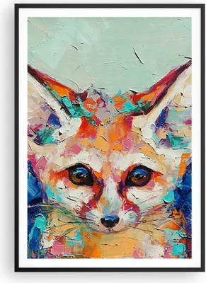 Produktbild von Gerahmtes Poster - Schwarzer Rahmen - Klein November Bunt - 70x100 cm - Wand Bild - Wanddeko - Wandbilder - Kunstposter - Wandposter - Bilderrahmen - Bilder - Kunstdruck - P2BPA70x100-4568