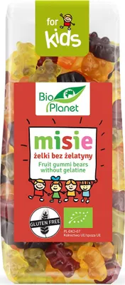Obrázek produktu pro PLANET Bezlepkové želatinové želé pro děti, 100 g