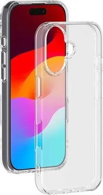 Immagine prodotto di Custodia Silisoft per iPhone 17, trasparente, compatibile con MagSafe, protezione elegante