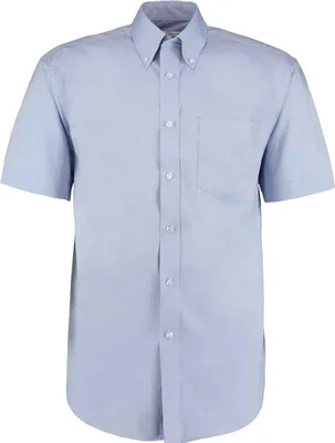 Produktbild von Kustom Kit - Hemd für Herren kurzärmlig RW9125 (13,5 in) (Hellblau)