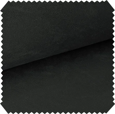 Productafbeelding van novely® DALLAS UV+ - Vintage kunstleer - Meubelstof met suède-look - Vlamvertragend leerimitaat - Gemakkelijk te onderhouden rol van 1 meter - Kleur: 03 Zwart