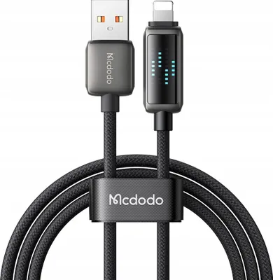 Immagine prodotto di Mcdodo CA-5250 USB-A to Lightning cable, LED display, 1.2m