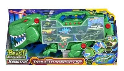 Produktbild von T-REX Dinosaurier-Transporter mit Rennwagen TEAMSTERZ 1417559 p3