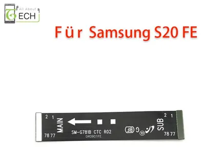 Produktbild von Für Samsung Galaxy S20 FE SM-G781F Mainflex flex Hauptflex Flexkabel