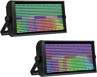 Produktbild von LED-Wandstrahler - LED-Wandbeleuchtung - RGB-LED-Scheinwerfer - Bühnenbeleuchtung - Partybeleuchtung - 2 Stück