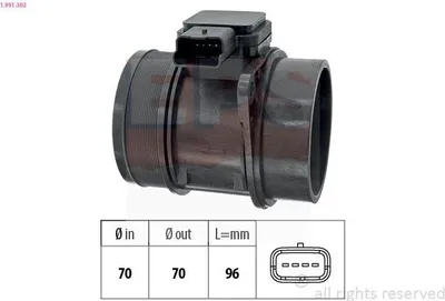 Produktbild von EPS 1.991.302 Luftmassenmesser LMM für CITROËN C5 III Kombi (RW) Luftmengenmesser