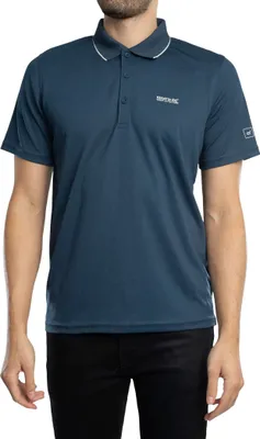 Produktbild von Regatta Herren Funktions Poloshirt MAVERICK V RMT221 S24 : XL : Moonlite Denim Farbe: Moonlite Denim Größe: XL