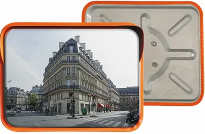 Produktbild von Verkehrsspiegel aus Edelstahl   x  x  - Stainless steel - Außenbereich - CMRH19Z968SCE0