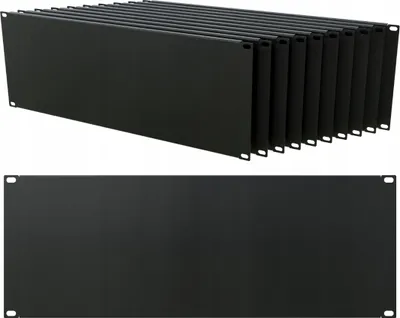 Obrázek produktu pro Sada 10x Masking frame 19" 4U Maskovací panel pro RACK skříň Černá