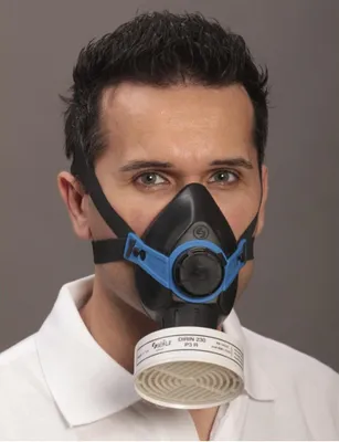Produktbild von Ekastu Halbmaske Polimask 330 für Schraubfilter (Atemschutz Masken Maske)