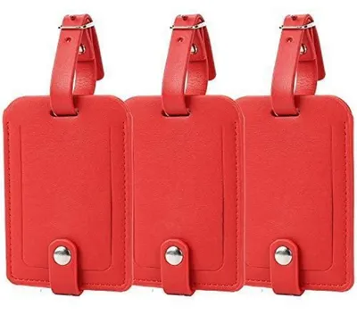 Immagine prodotto di Etichette per valigie, portabagagli, da viaggio, in rossa