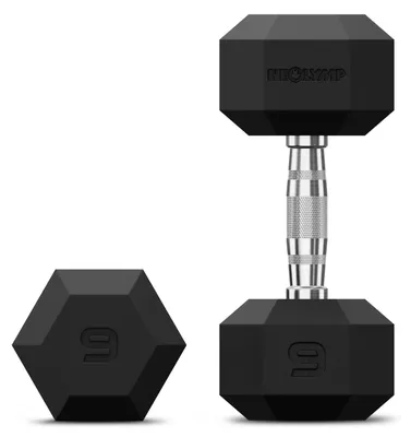 Produktbild von Hexagon Hanteln mit TPU-Ummantelung, 2er Sets 1 bis 50 kg
