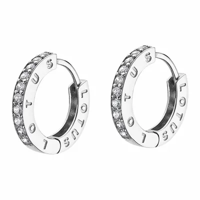 Produktbild von Lotus Silver Creolen 925er ECHT Silber LP1887-4/1 Damen Ohrringe JLP1887-4-1