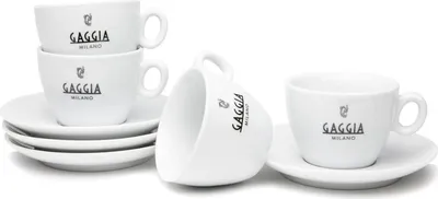 Produktbild von Gaggia Milano Cappuccinotassen Set 4 Stück