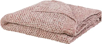 Produktbild von BELIANI Decke Rosa Polyester 150 x 200 cm für Schlafzimmer für Wohnzimmer