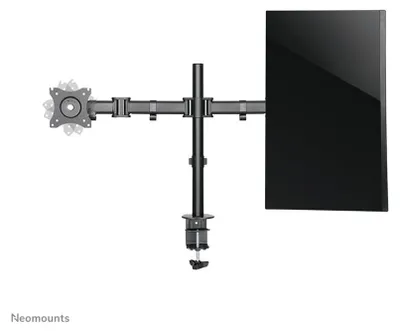 Produktbild von Neomounts NM-D135DBLACK Monitorarm 10-27", Klemme/Durchführung, 8 kg, 25,4 cm (10"), 68,6 cm (27"), 100 x 100 mm, Schwarz