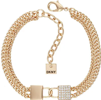 Produktbild von DKNY Double Lock Line 5520116 Damenarmband