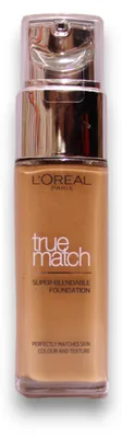 Image de L'Oréal Paris, True Match, Acide Hyaluronique, Fond de teint liquide, Finition Naturelle, 6.N, Miel, FPS 17, 30 ml