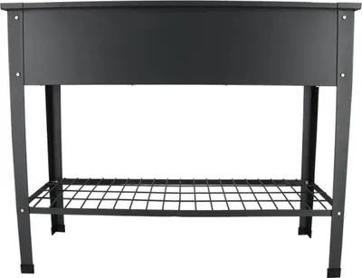 Produktbild von Esschert Design Hochbeet L Anthrazit 100 cm mit 80 Liter Inhalt - Metall