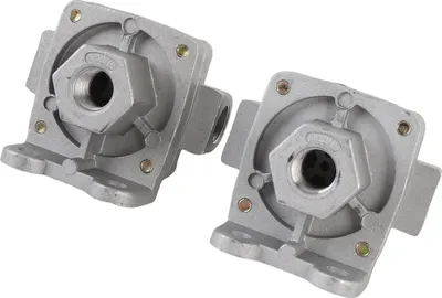 Imagen del producto de 2 unidades de válvula de cierre rápido, modelo 9735000030, de alto rendimiento y resistente a impactos, compatible como repuesto para Bendix 229859 y 288251