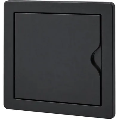 Obrázek produktu pro airRoxy Plastová revizní dvířka grafit černá PRDc 200x200 mm